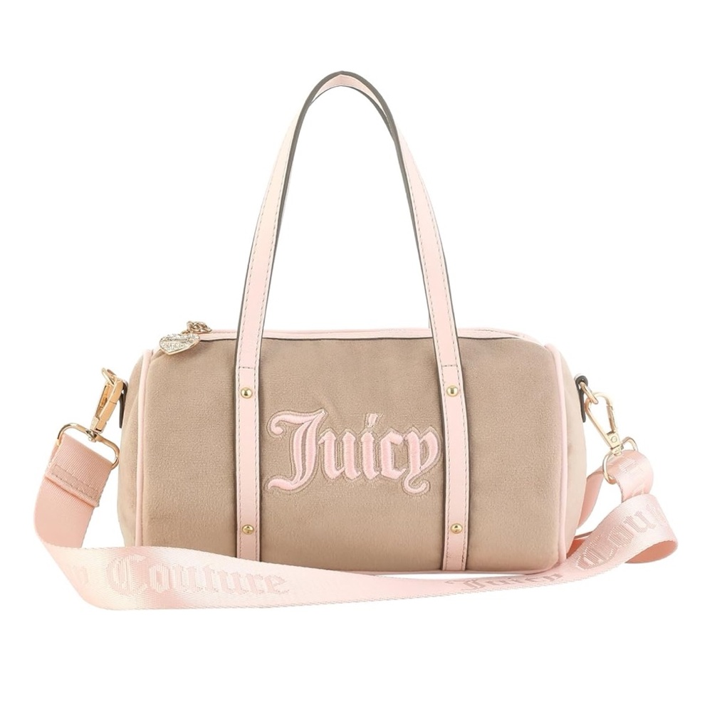 NWT Juicy Couture Queen of Everything Barrel Bag Dusty Blush